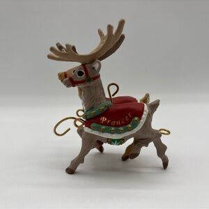 Hallmark Keepsake Ornament 1992 Prancer & Vixen Second Of Five Ornament Vintage